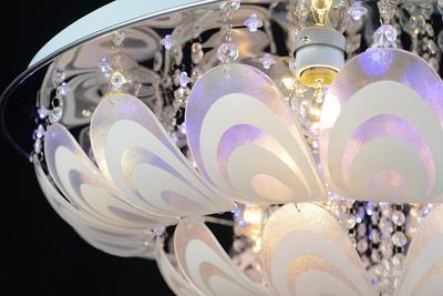 璀璨華章 探秘宏松燈飾三層葉片式圓形水晶燈